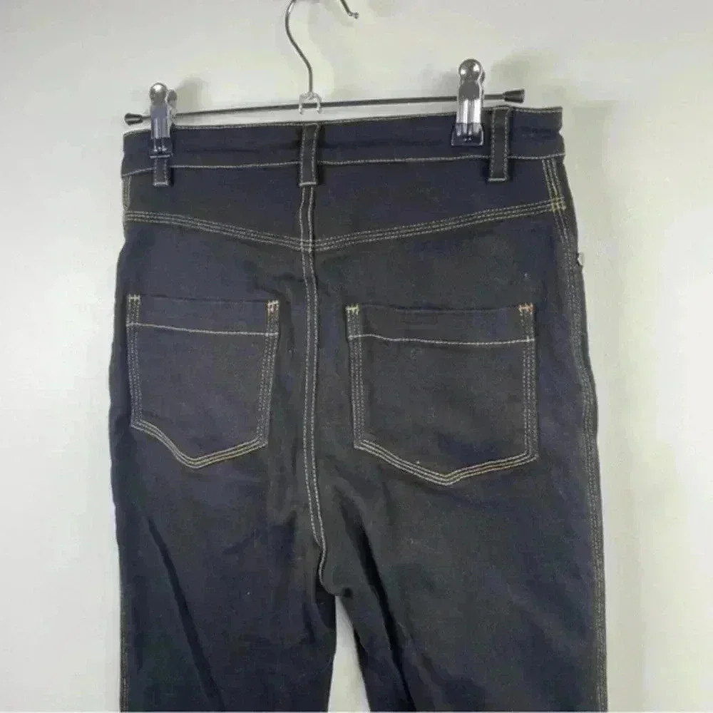 Acler Dark Wash Lewis High Waisted Flare‎ Jean - Picture 5 of 9